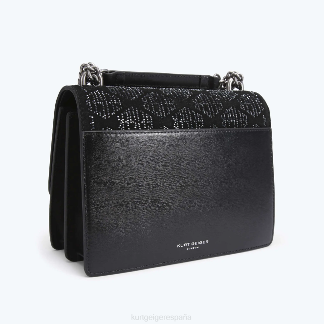 Kurt Geiger mujer bandolera londres shoreditch 2LPR120 | bolsas negro otro